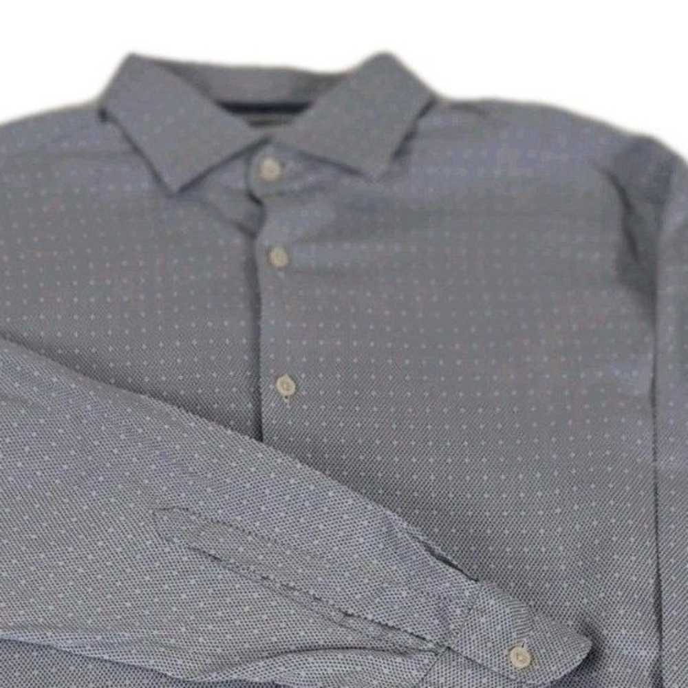 Lot of 3: Charles Tyrwhitt Men's 17/37 - XL Dress Shirt Long Sleeve Patterned - Picture 4 of 12